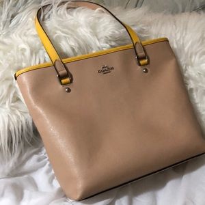 Nude Coach Purse